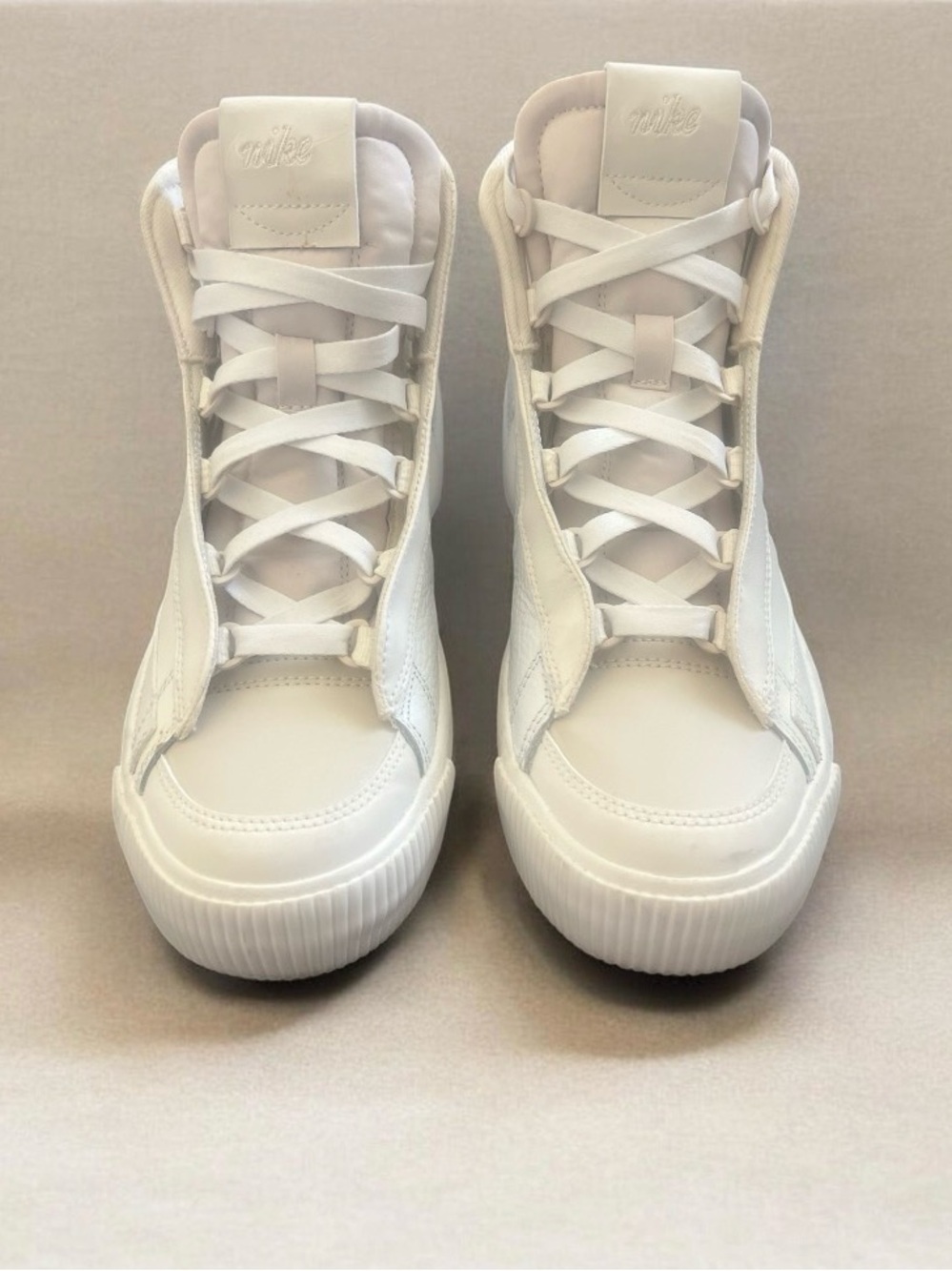 Nike Blazer Mid Victory - Summit White / Light Cream Size: Women’s US 7